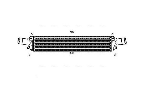 Intercooler, charger