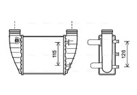 Intercooler, charger