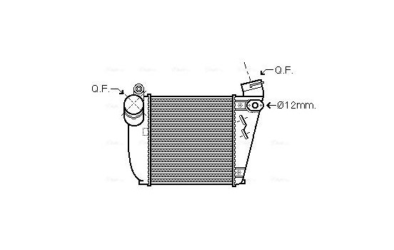 Intercooler, charger