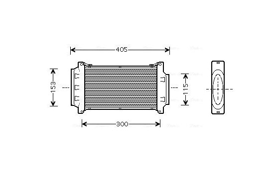 Intercooler, charger