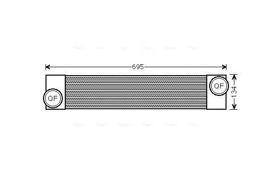 Intercooler, charger