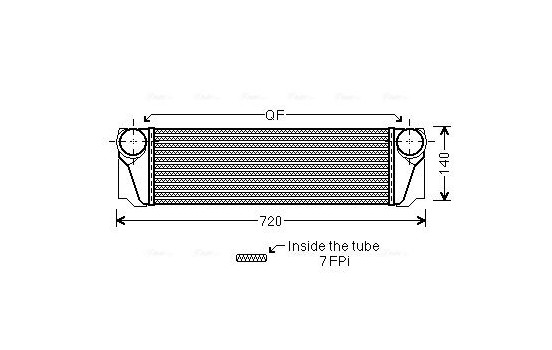 Intercooler, charger