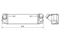 Intercooler, charger