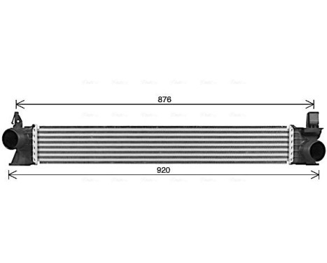 Intercooler, charger