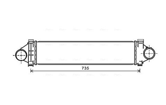 Intercooler, charger