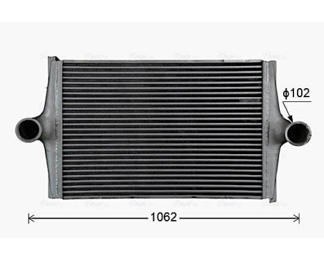 Intercooler, charger
