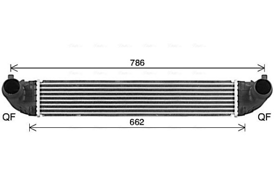 Intercooler, charger