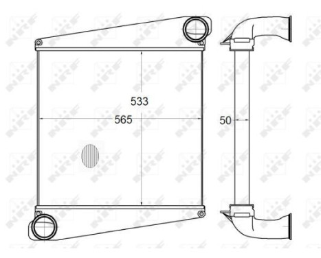 Intercooler, charger