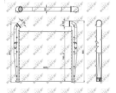 Intercooler, charger