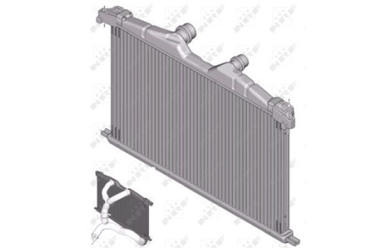 Intercooler, charger
