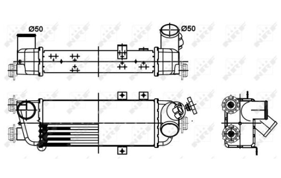 Intercooler, charger
