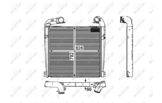Intercooler, charger