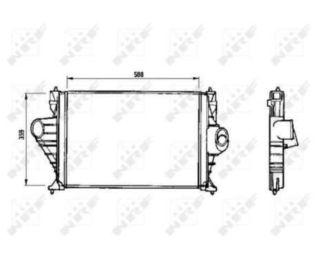 Intercooler, charger