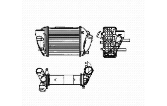 Intercooler, charger