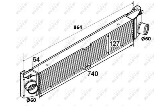 Intercooler, charger