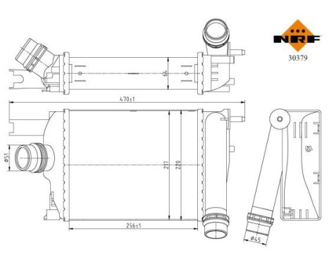 Intercooler, charger