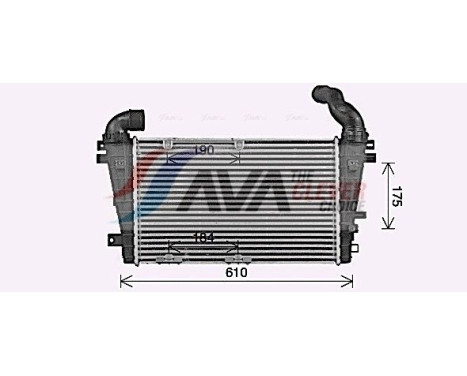 Intercooler, charger