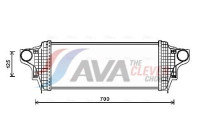 Intercooler, charger