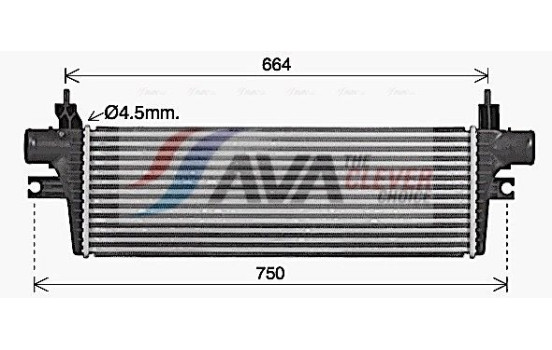 Intercooler, charger