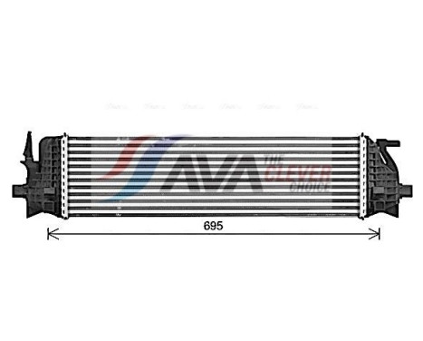 Intercooler, charger