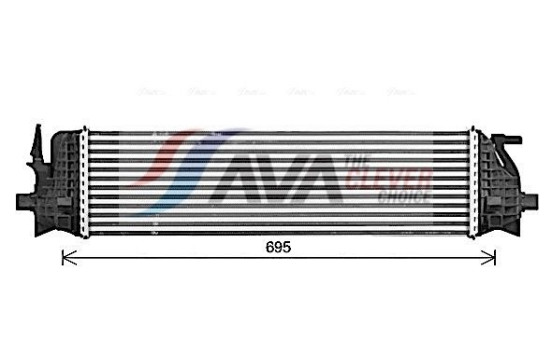 Intercooler, charger