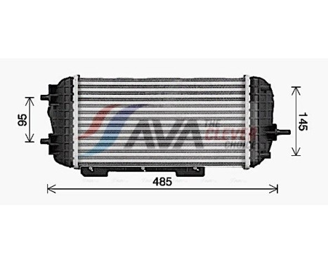 Intercooler, charger