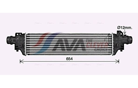 Intercooler, charger