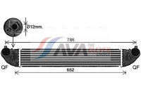Intercooler, charger