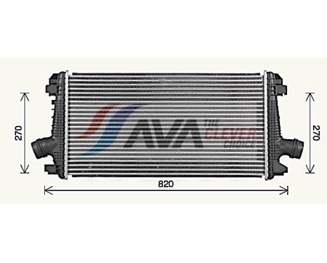 Intercooler, charger