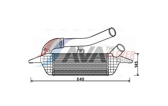 Intercooler, charger