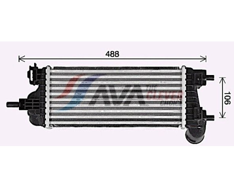 Intercooler, charger