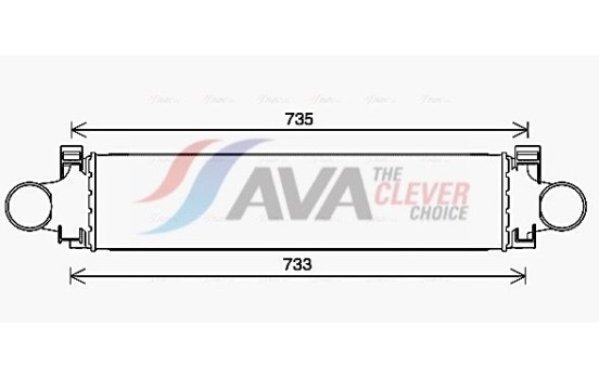 Intercooler, charger