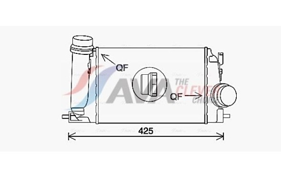 Intercooler, charger