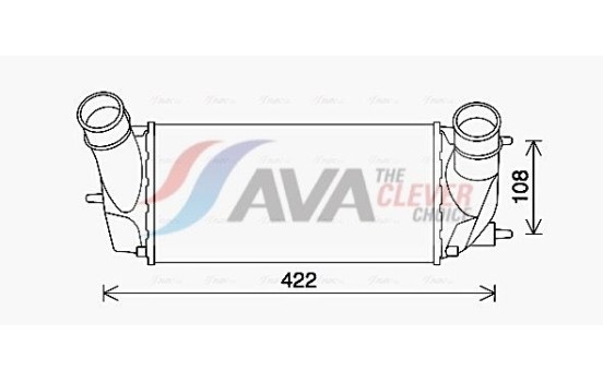 Intercooler, charger