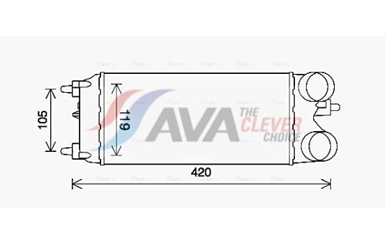 Intercooler, charger