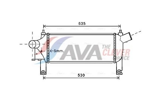 Intercooler, charger