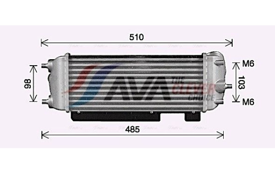Intercooler, charger