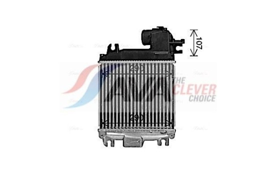 Intercooler, charger