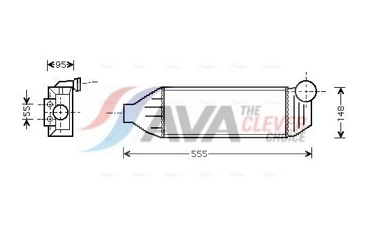 Intercooler, charger