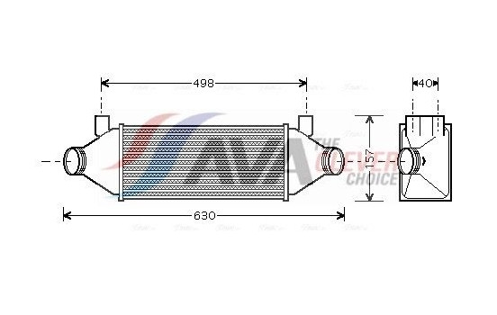 Intercooler, charger