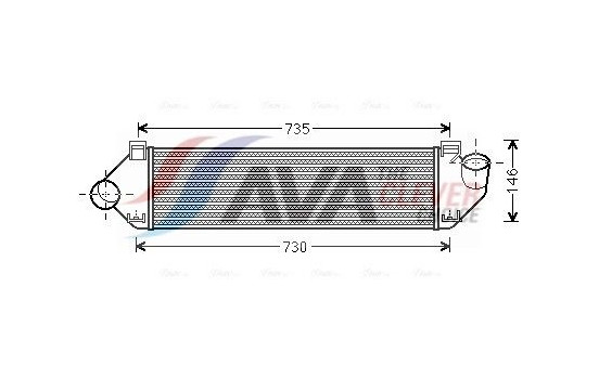 Intercooler, charger