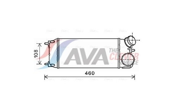 Intercooler, charger