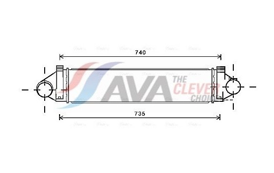 Intercooler, charger