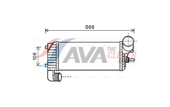 Intercooler, charger