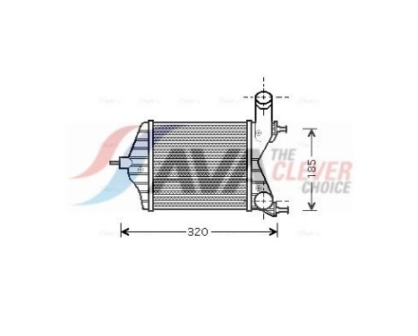 Intercooler, charger