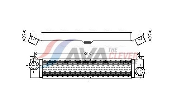 Intercooler, charger