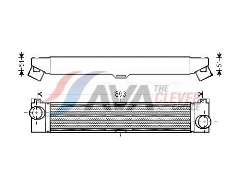 Intercooler, charger