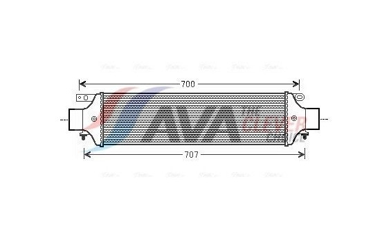 Intercooler, charger