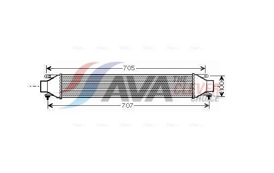 Intercooler, charger