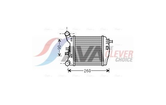 Intercooler, charger